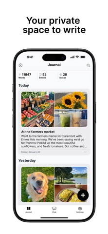 Sage AI - AI Journal screenshot