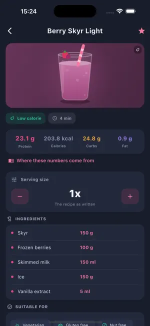Blendora: Protein Smoothies screenshot 2