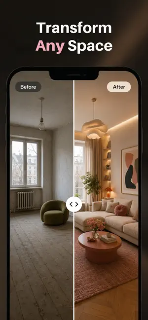 RoomGlow: AI Room Makeover screenshot 1