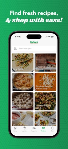 Burlew's Fresh Market iPhone screenshot