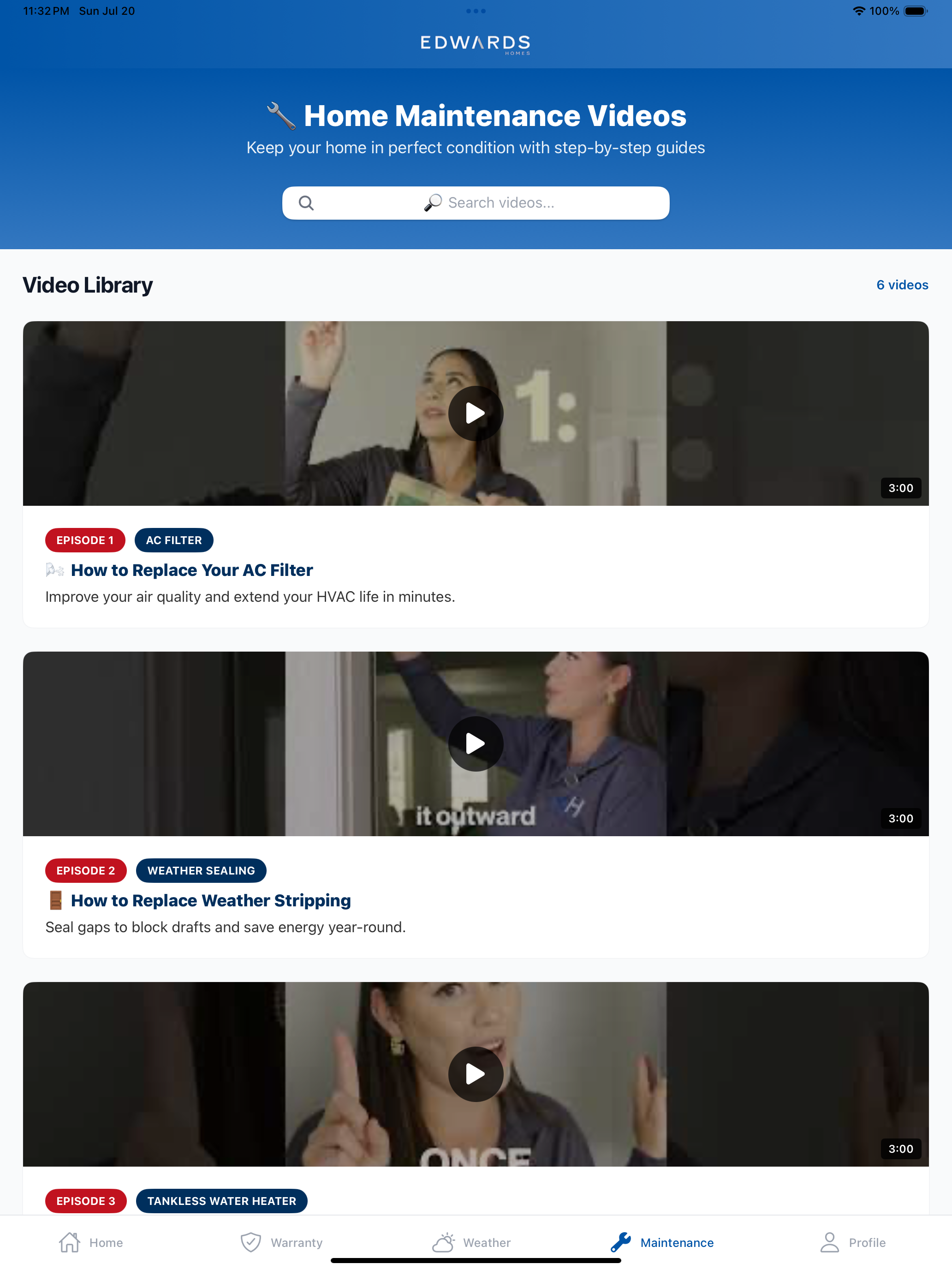 Edwards Homes screenshot 10