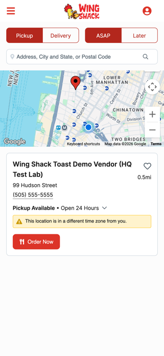 Wing Shack Screenshot 1 of 4