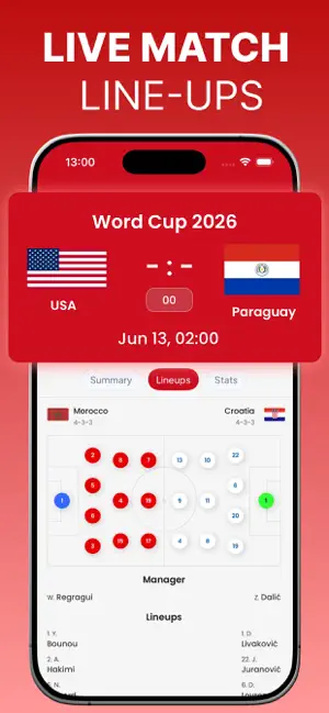 Huba Football - Live Score Hub iPhone screenshot 2