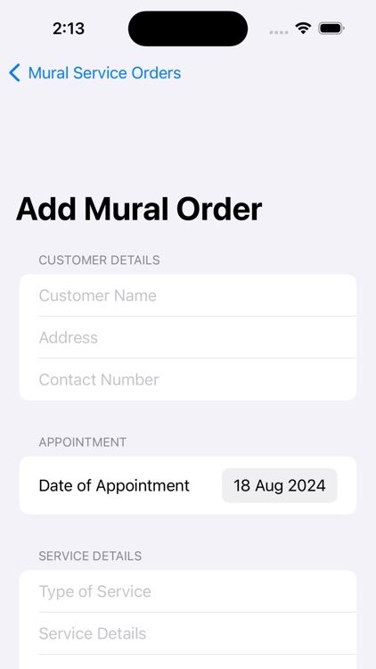 Mural Services Orders Detail screenshot-3