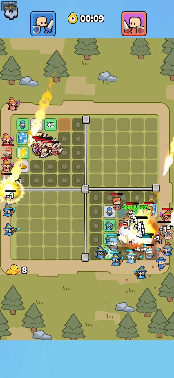 Dice Army PVP iOS Mod IPA screenshot 3 - iOS game interface