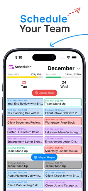 Optivo Scheduler screenshot 1