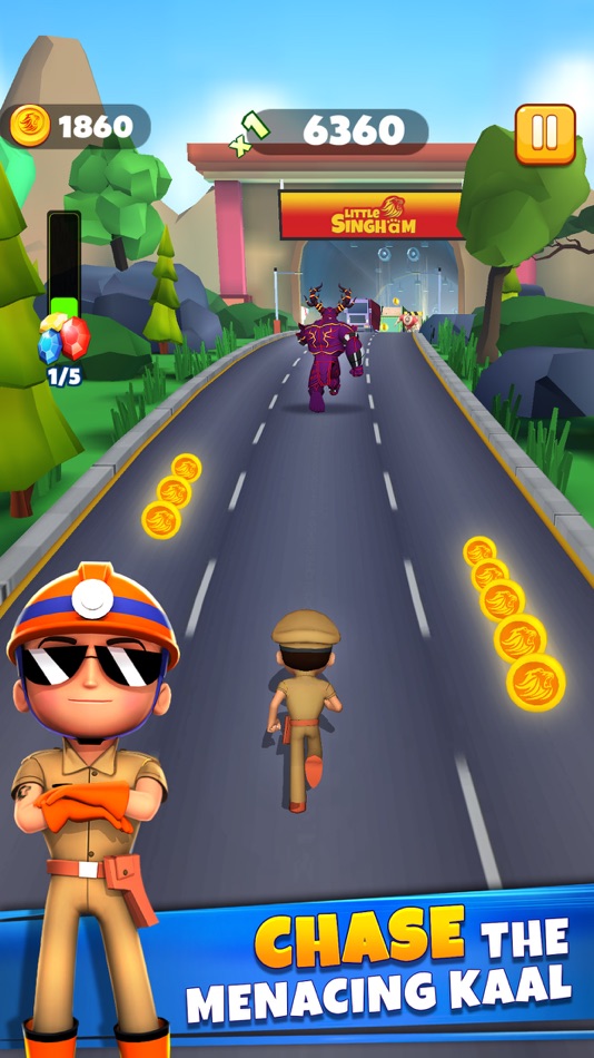 #4. Little Singham (iOS) 由: Zapak Games