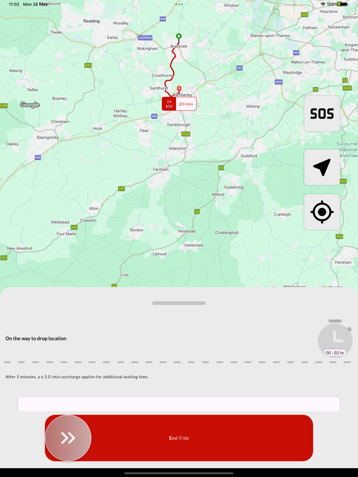 Dropping Ride Driver