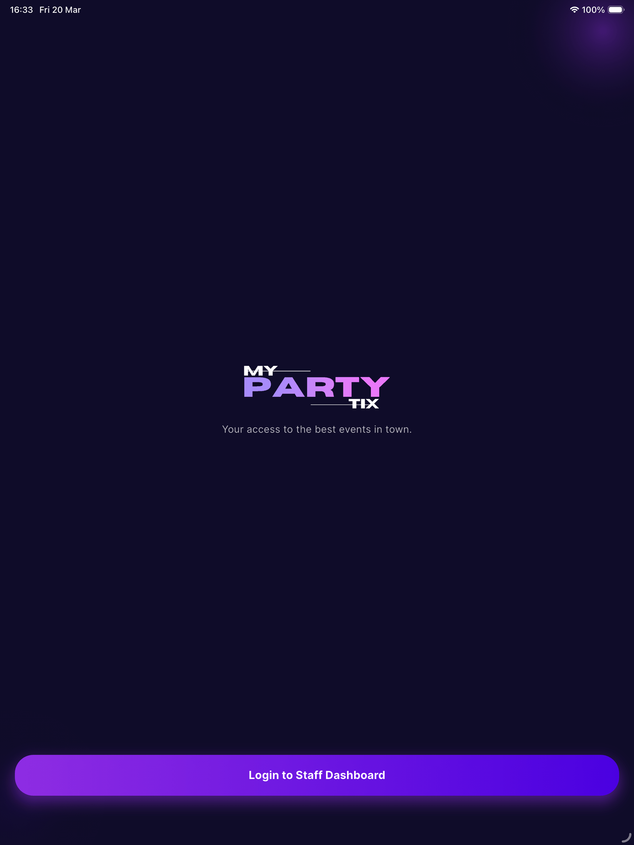 Mypartytix Check-in screenshot 5