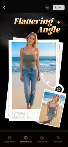 Fova: AI Photo Editing iPhone screenshot