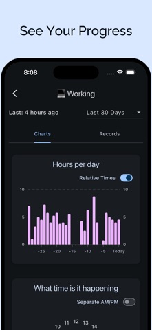 Sabzi: Track your Life. screenshot