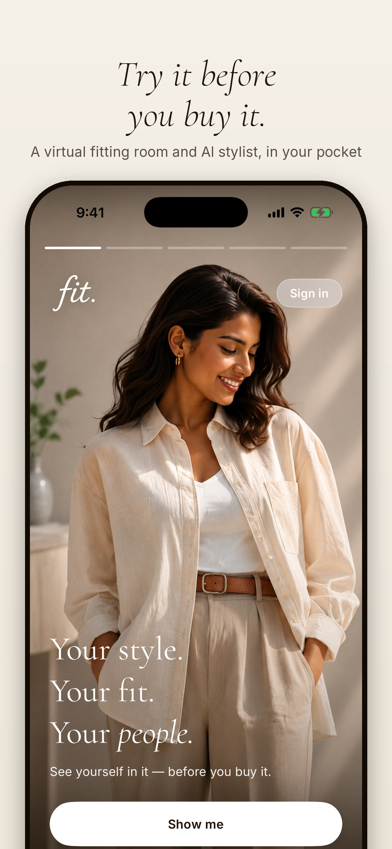 fit. AI Virtual Try On Clothes screenshot 5