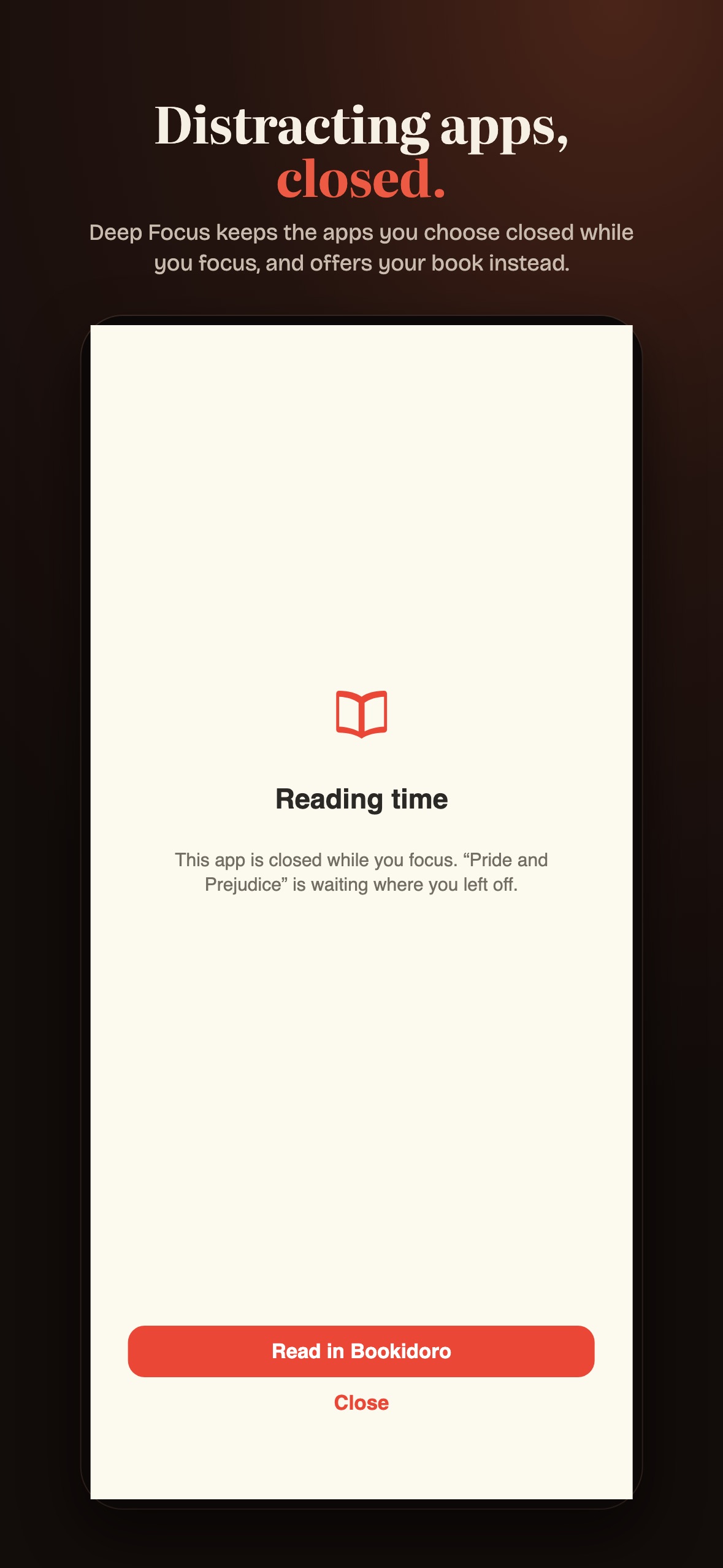 Screenshot 6 of Bookidoro: Pomodoro for Books