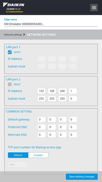 DC+ Edge connect