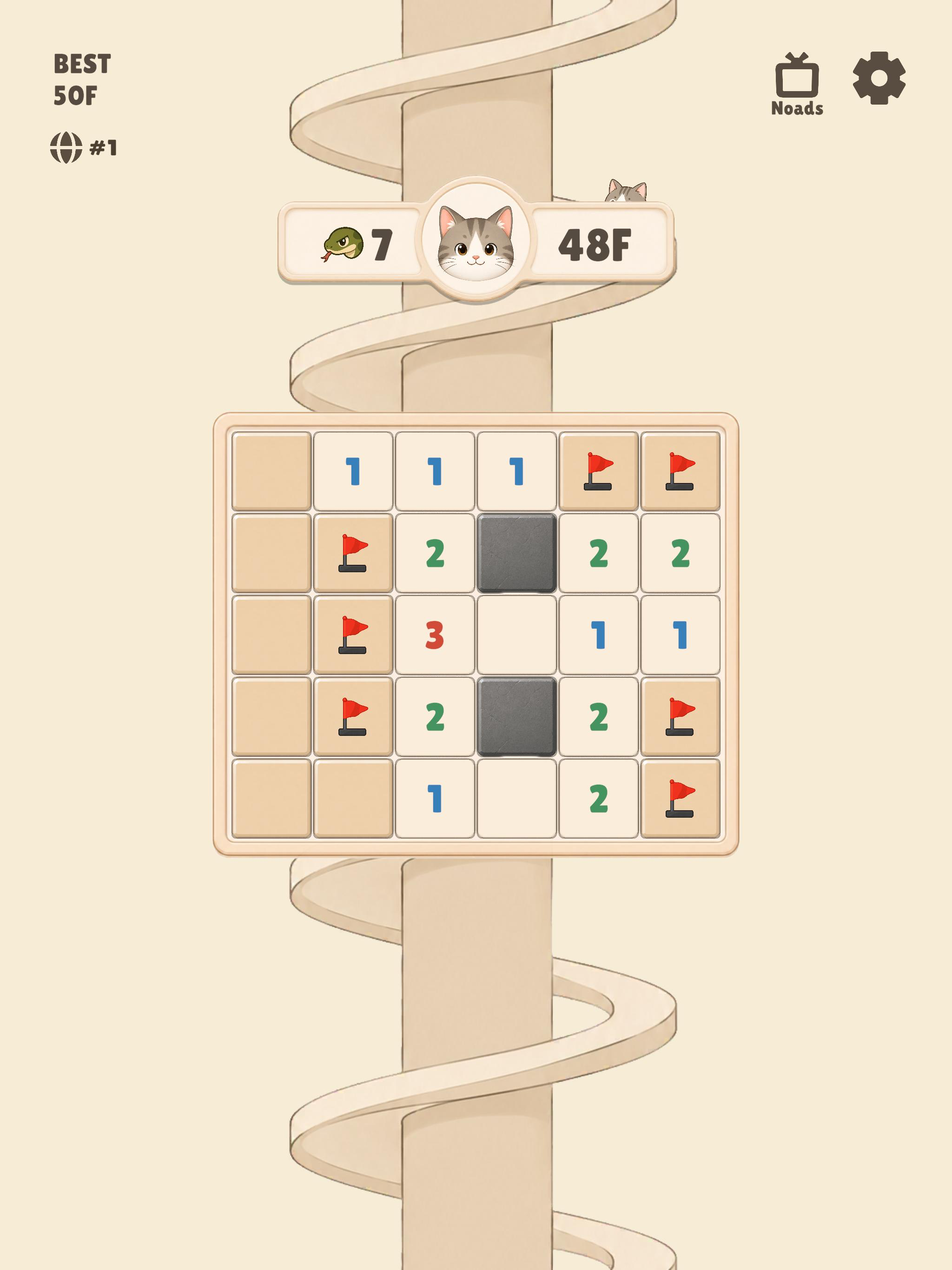 Meow Sweeper Tower screenshot 5