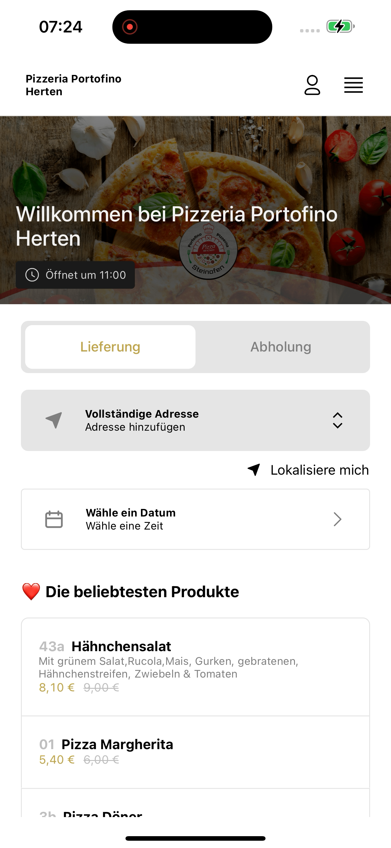 Pizzeria Portofino Herten screenshot 5
