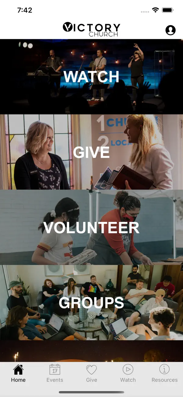 Screenshot #1 pour Victory Church GO