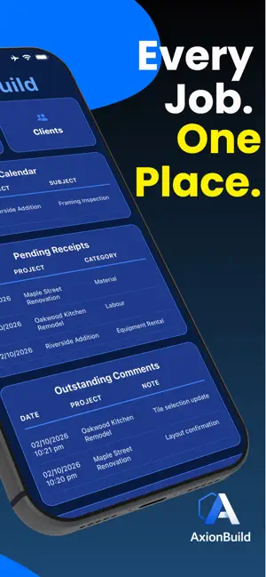 AxionBuild: Contractor Manager screenshot 2
