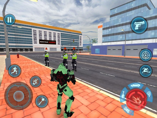Screenshot #4 pour Jeu de Combat Transform Robot