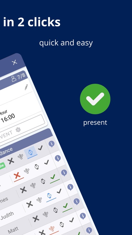 Attendy - Attendance register