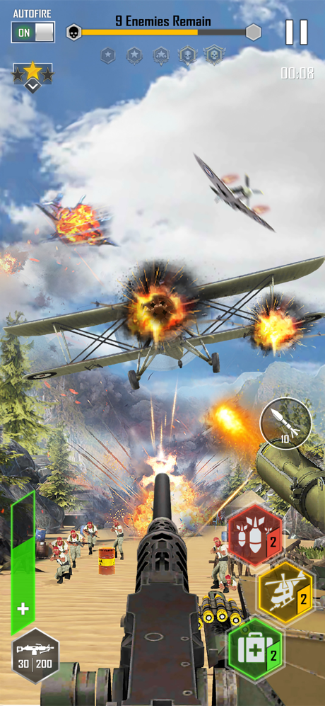 Sky Defense: War Duty screenshot 4