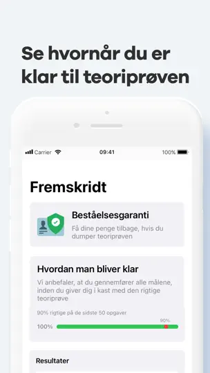 Teorikortet: Bestå Teoriprøven iPhone-skjermbilde 4
