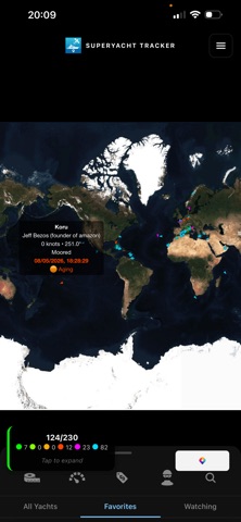 Superyacht Tracker screenshot