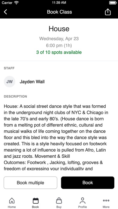 App screenshot