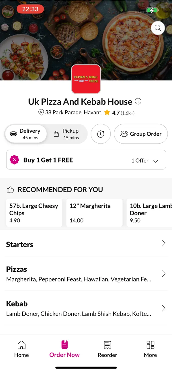 Screenshot #2 pour Uk Pizza And Kebab House