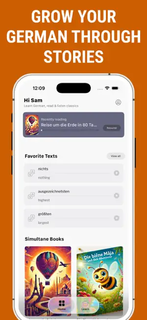 German Reading and Listening screenshot 2