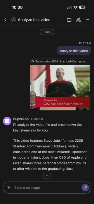 SuperApp Chat Screenshot 3 of 10