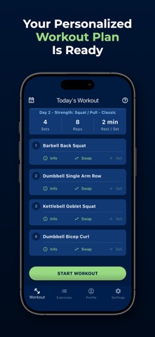 BHM: Easy Workout Plan & Logs Screenshot 2 of 10