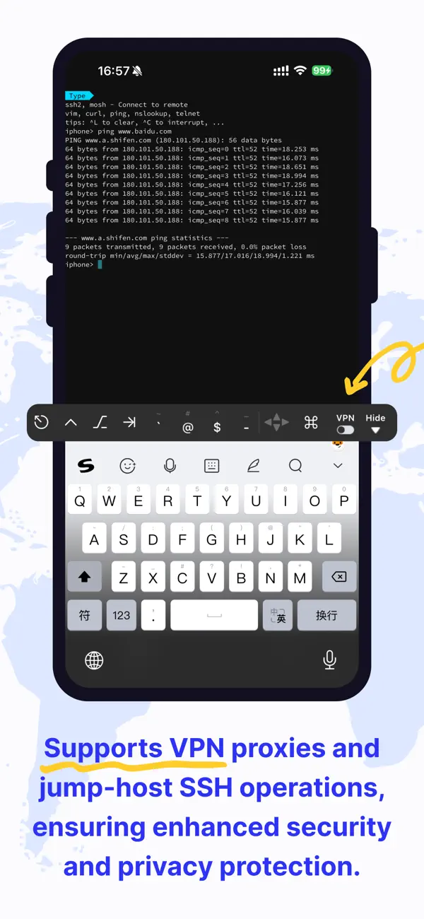 #2. HiYou SSH (iOS) 作者: 揚帆科技有限公司