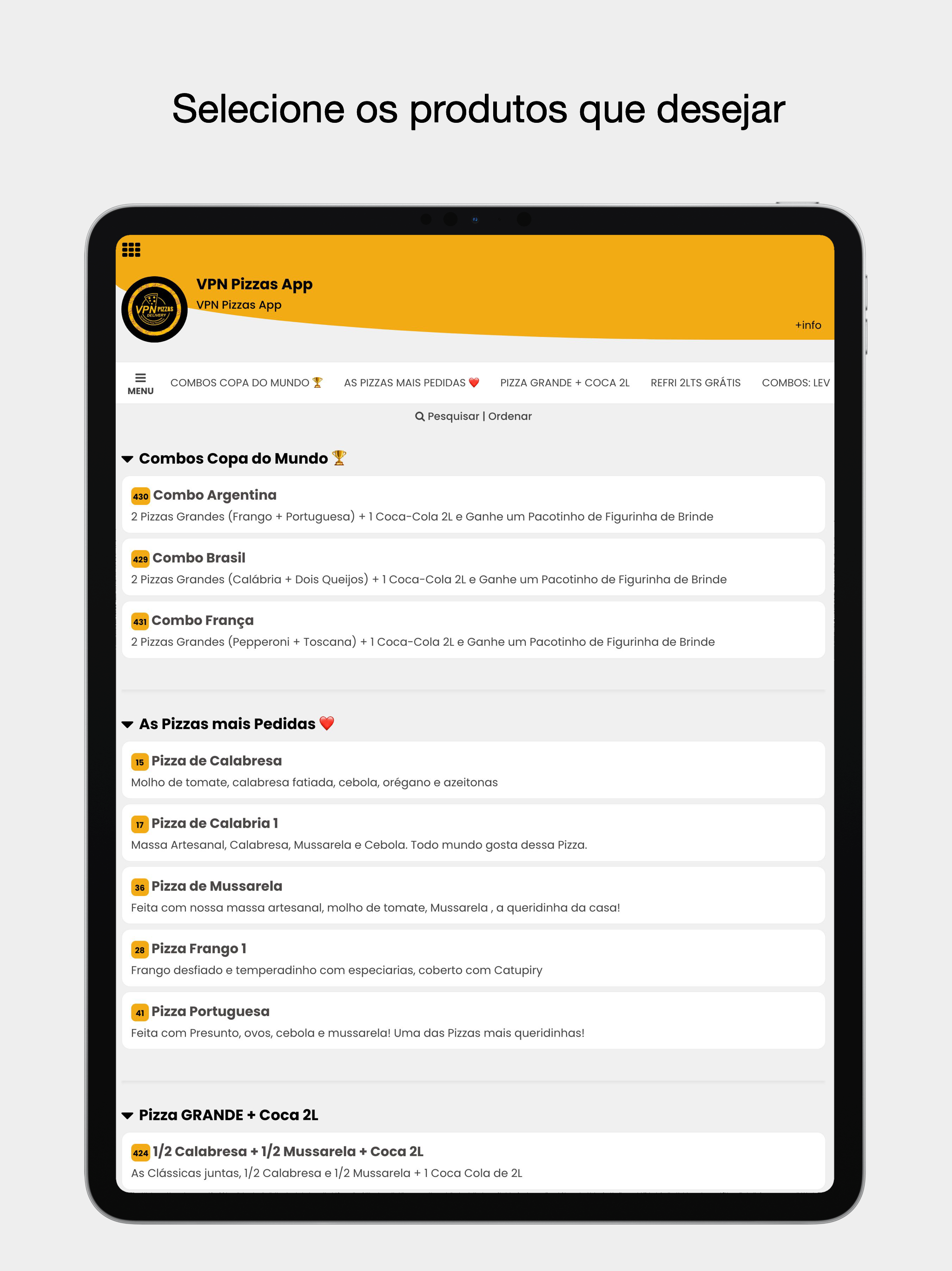 VPN Pizzas App screenshot 5