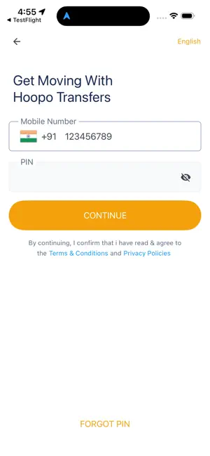 Hoopo Transfers screenshot 2