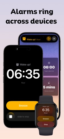 Loud Alarm Clock: RISER Screenshot 4 of 7