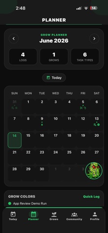 The Growmies Planner & Hangout screenshot