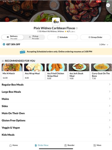 Pixis Widnes iPad screenshot
