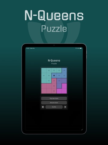 N-Queens Puzzle iPad screenshot