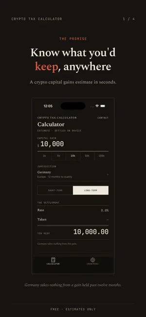 Crypto Tax Calculator screenshot 3