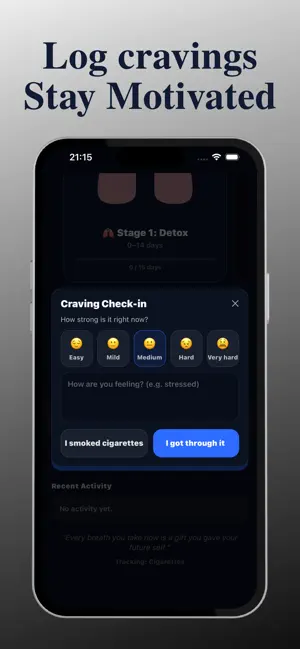 Quit Nicotine: Now screenshot 3
