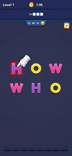 Word Match 3D: Spelling Puzzle screenshot 1