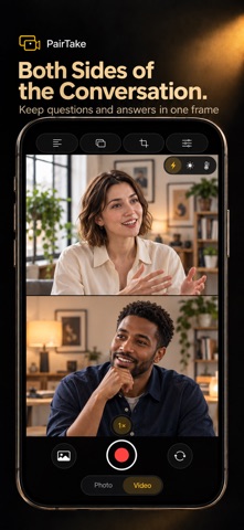 PairTake: Dual Camera Recorder Screenshot 9 of 10