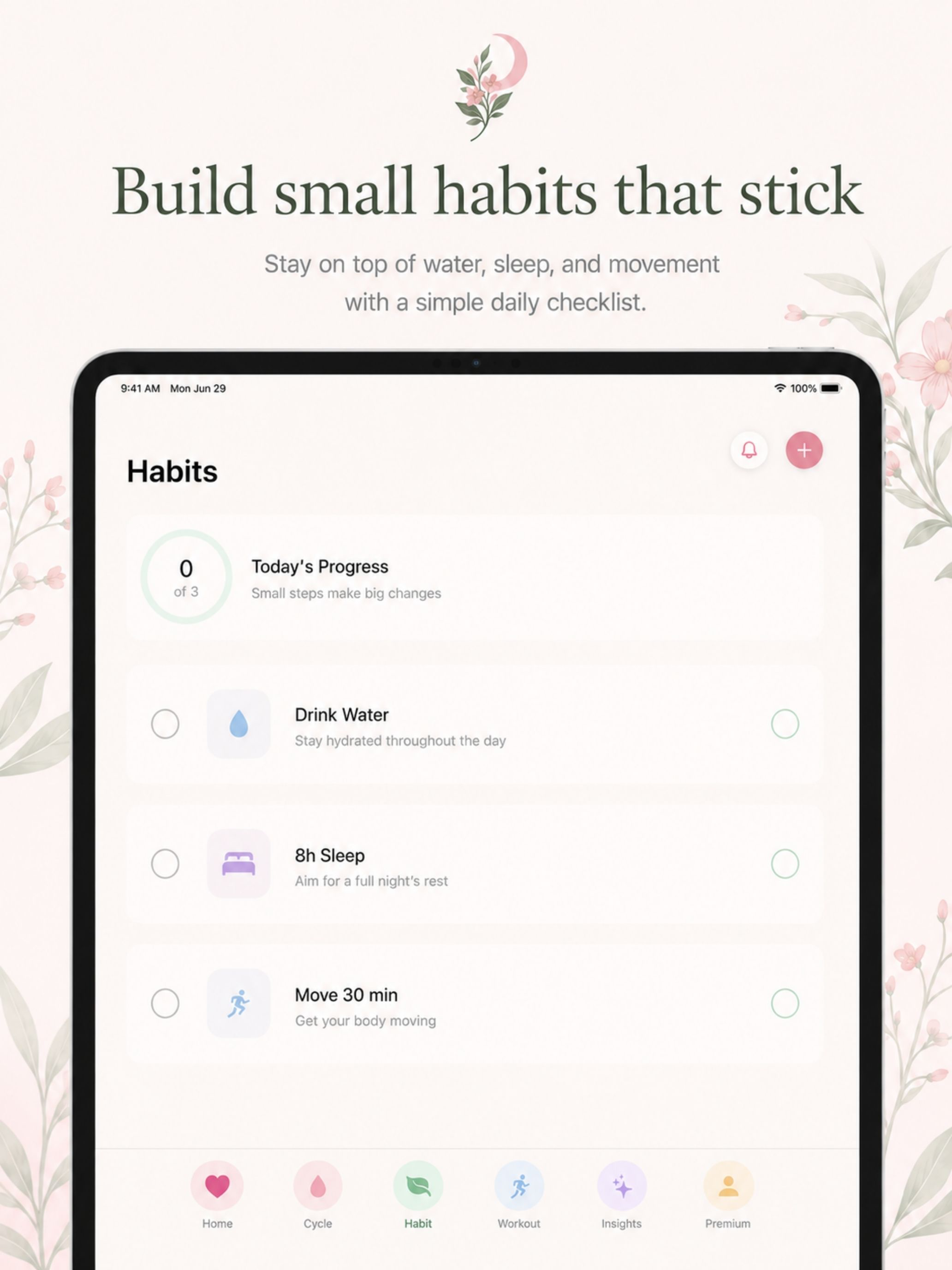 Daphne - Cycle & Habit Tracker screenshot 9