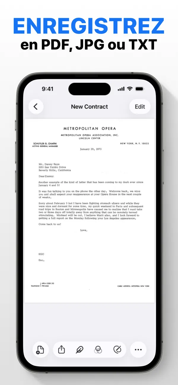 Screenshot #2 pour PDF Scanner : Scan Document