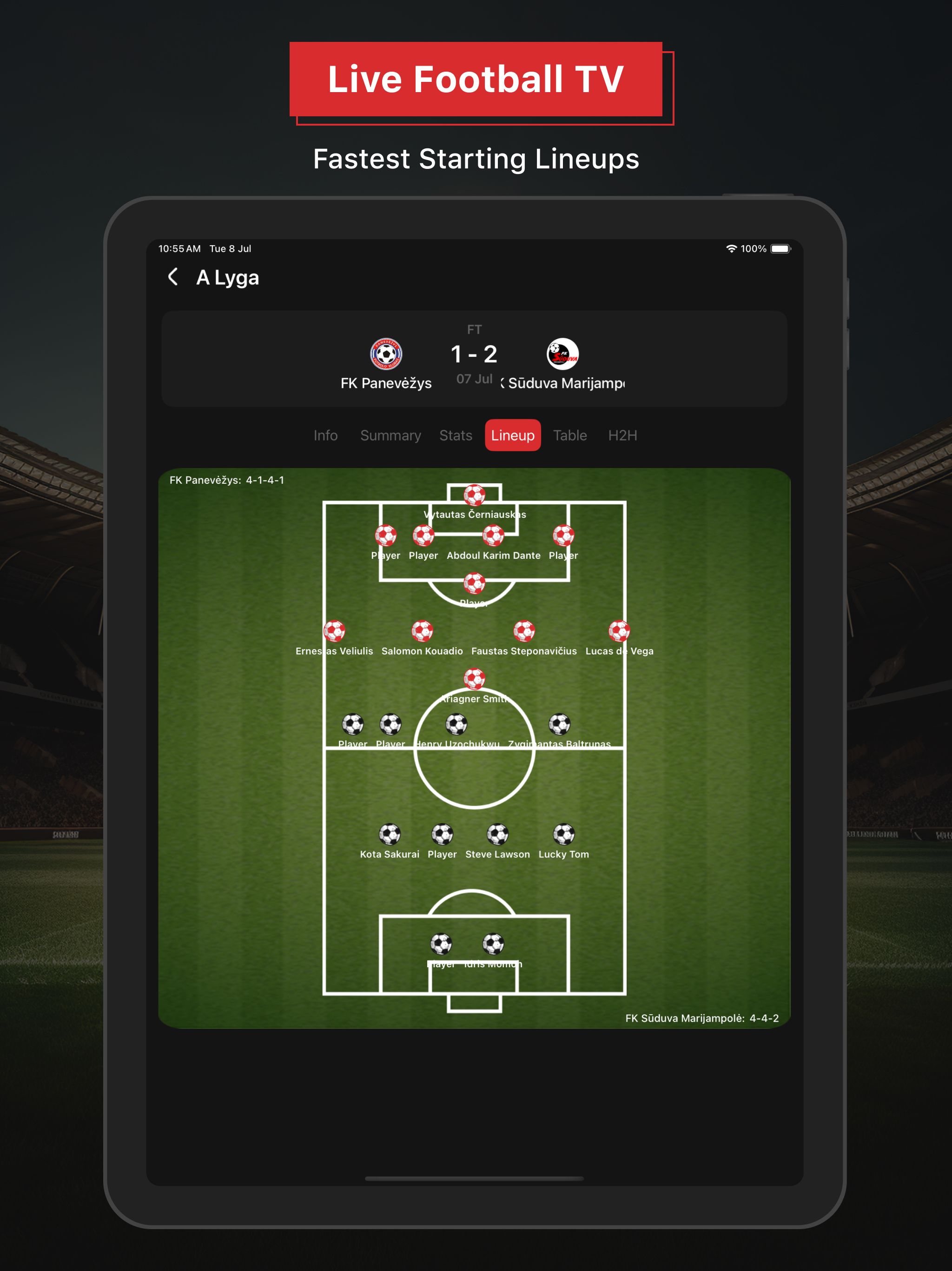 Live Football TV :Live Matches screenshot 14