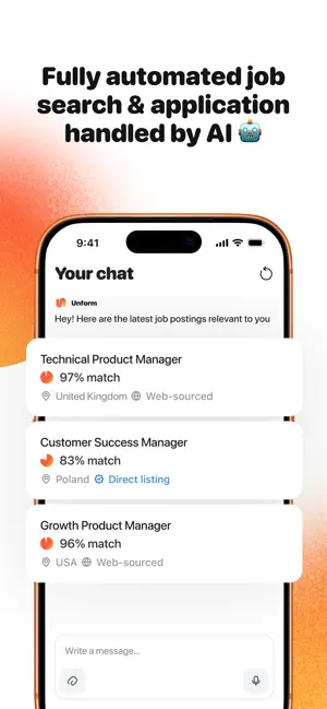 Unform - Your AI Career Agent screenshot 3