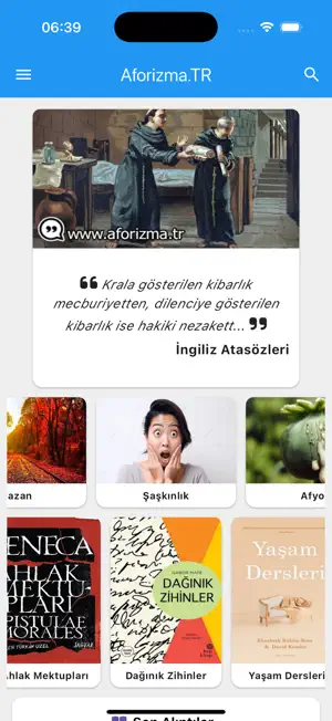 Aforizma.TR Alıntı Söz Replik screenshot 1