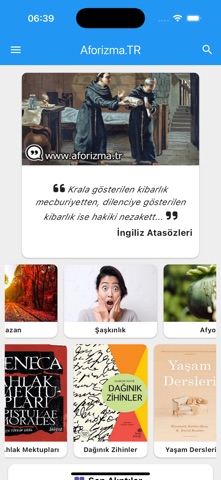 Aforizma.TR Alıntı Söz Replik screenshot