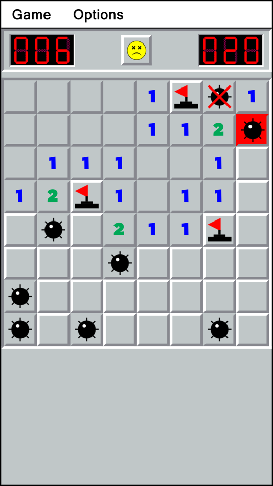 #2. Minesweeper Classic 3.1 (iOS) Podle: Michael West